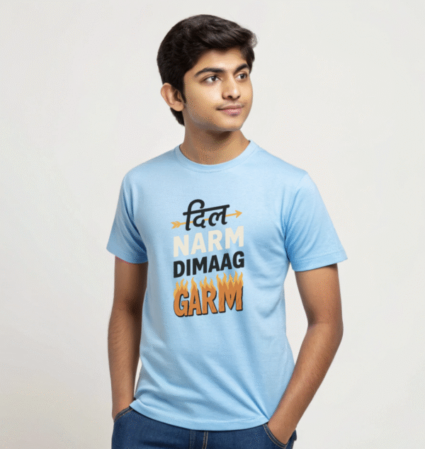 'DIL NARAM DIMAAG GARAM' T-shirt - Image 4